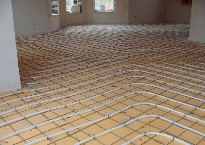 теплый пол водяной