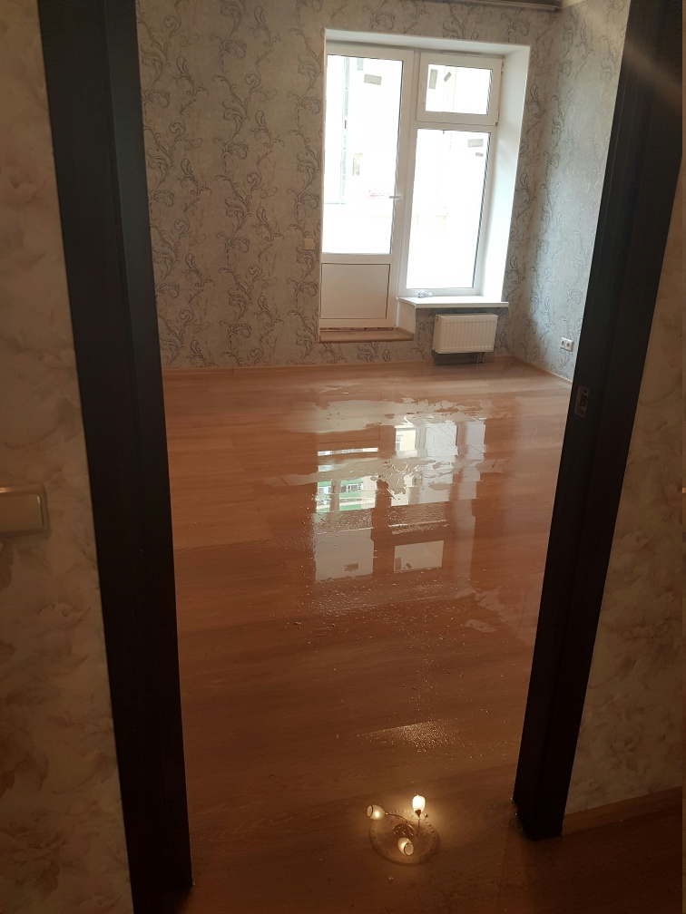 ремонт после потопа квартиры