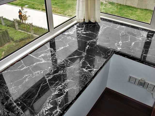 мрамор на кухне