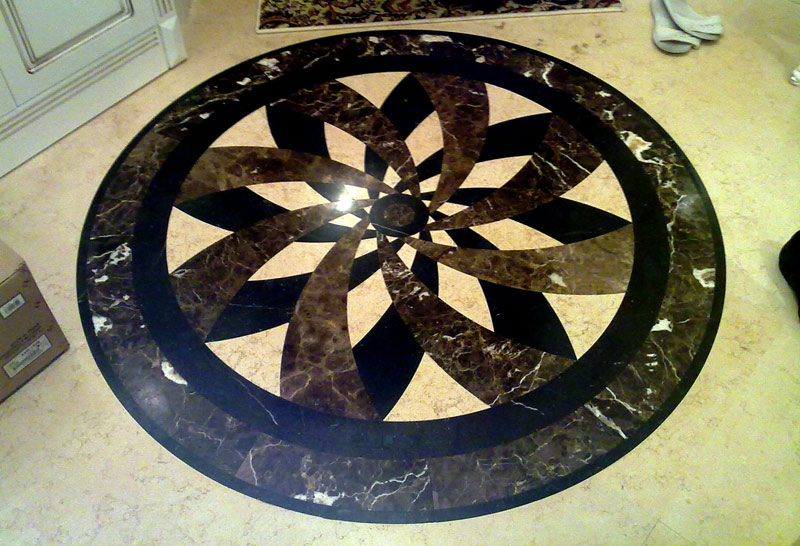 укладка мрамора