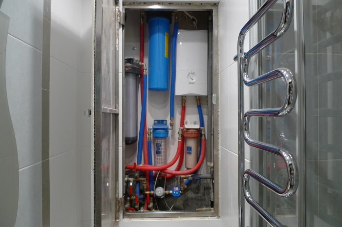 разводка сантехники в новостройке