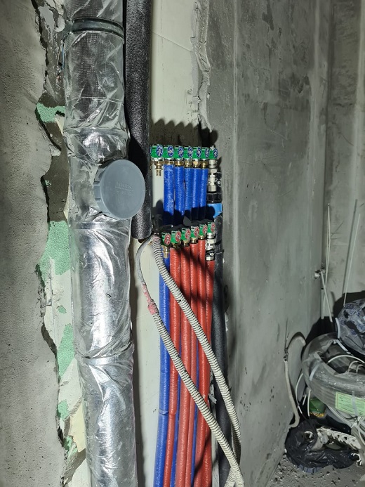 разводка сантехники в доме