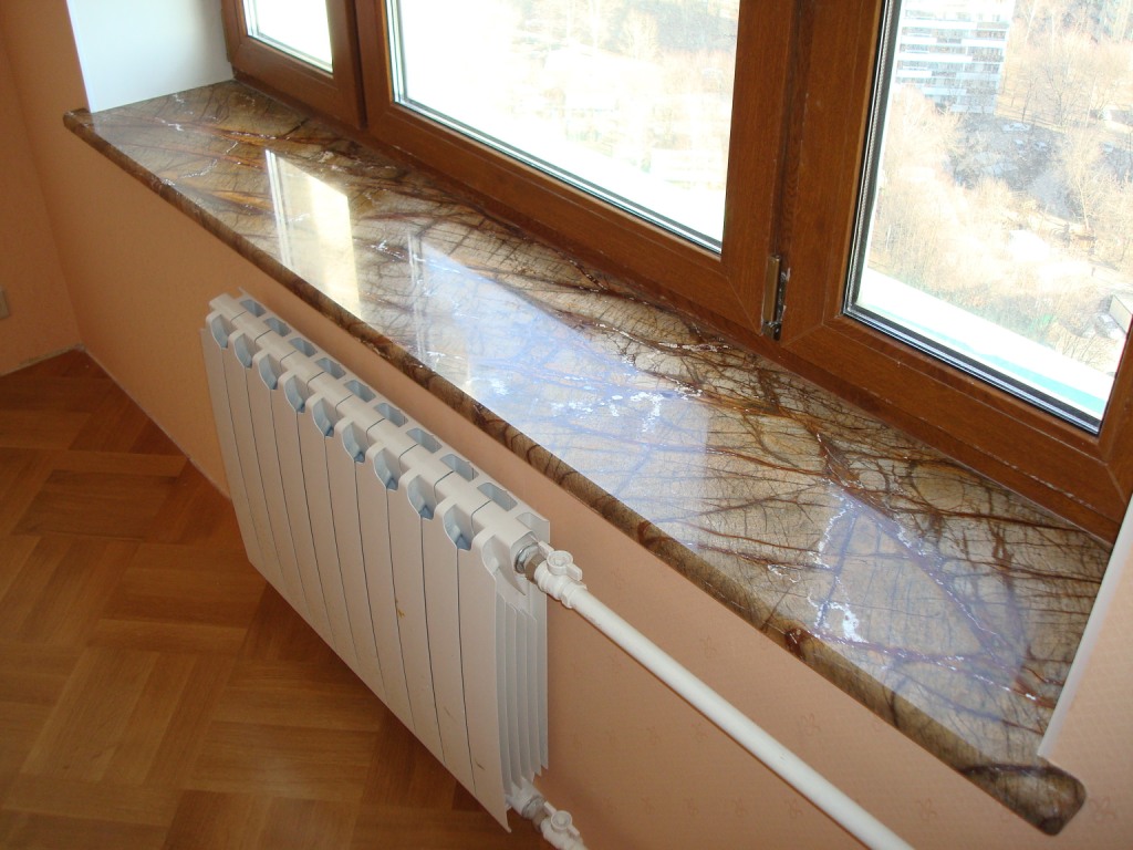 мраморные подоконники