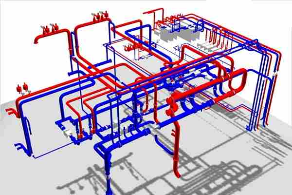 Разводка труб