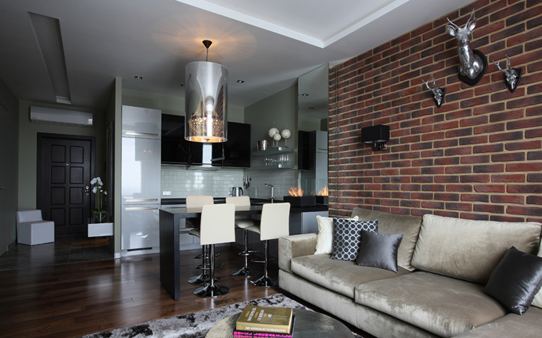 Ремонт в стиле Лофт на таганке