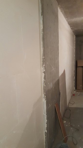 шпатлевка стен в новостройке
