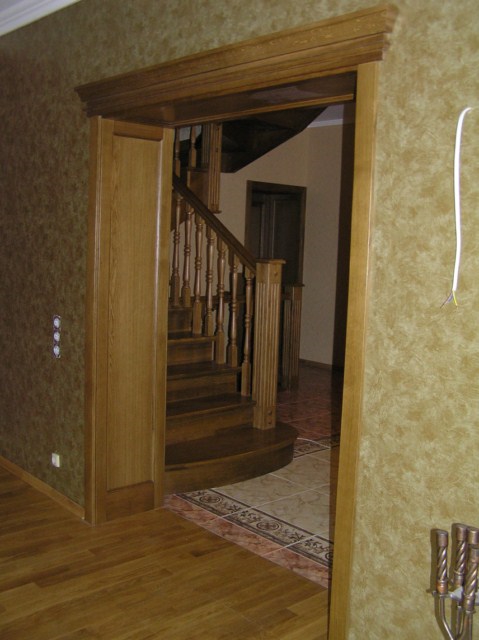 откосы из дерева