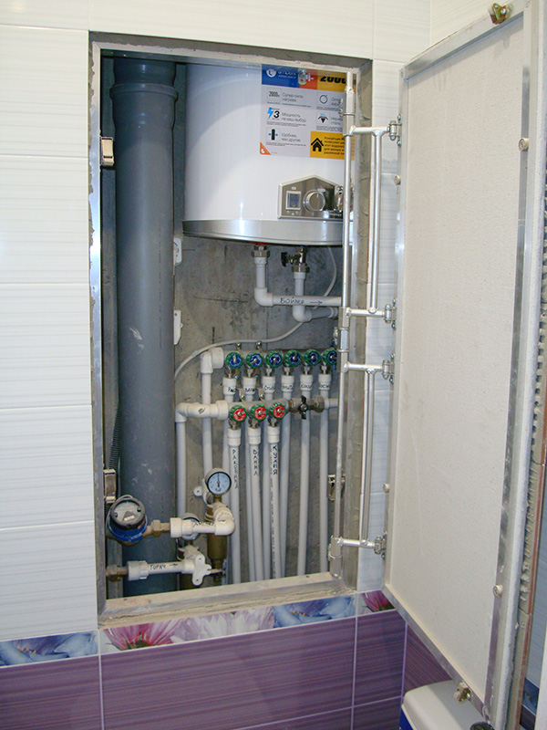 Разводка сантехики