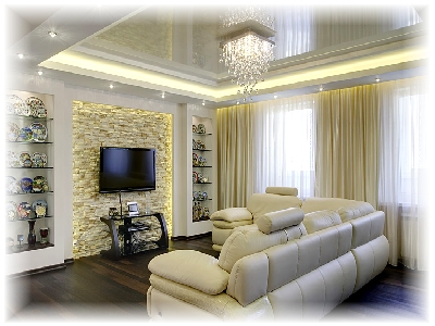 ремонт и натяжной потолок