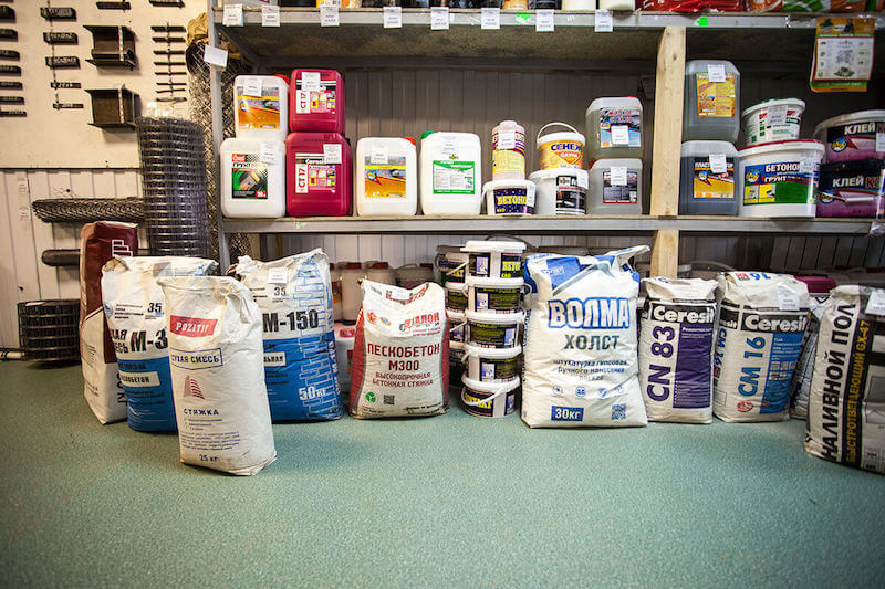 материалы для ремонта в новостройке