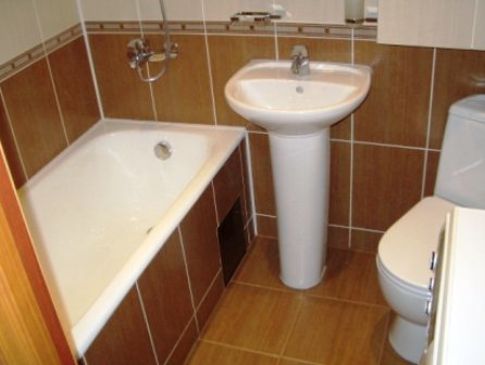 ремонт ванной комнаты в хрущевке