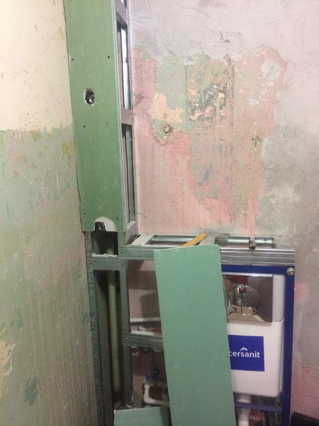 сантехнический короб в хрущевке