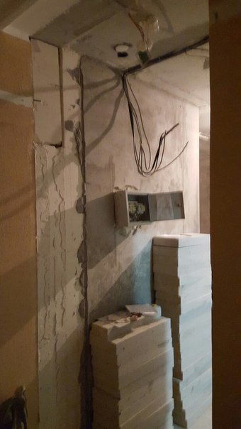 перенос электрощитка