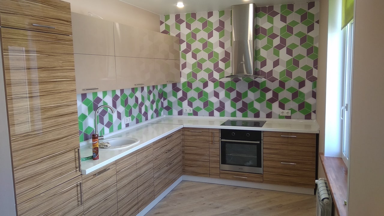 отделка кухни в новостройке