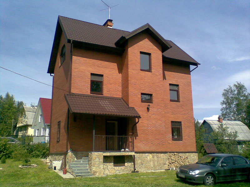 Строительство кирпичного дома