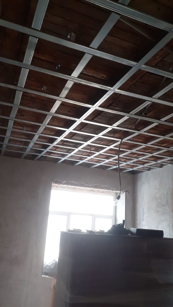 потолок в сталинской квартире