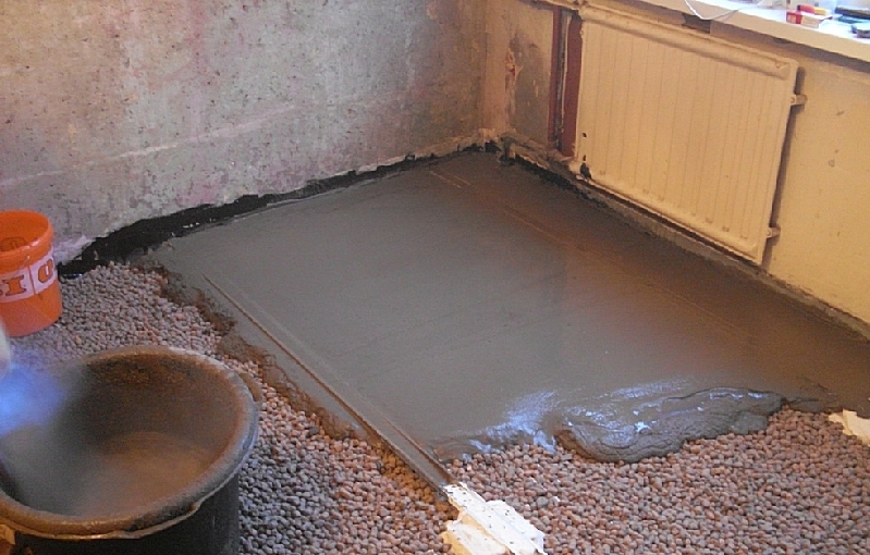 выравниваие пола в новостройке