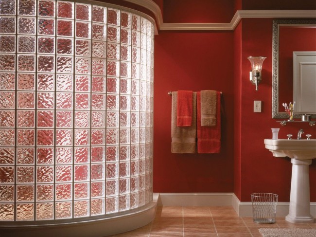 стена из стекла