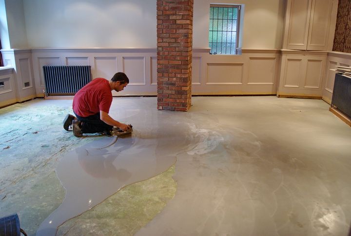 наливные полы дешево