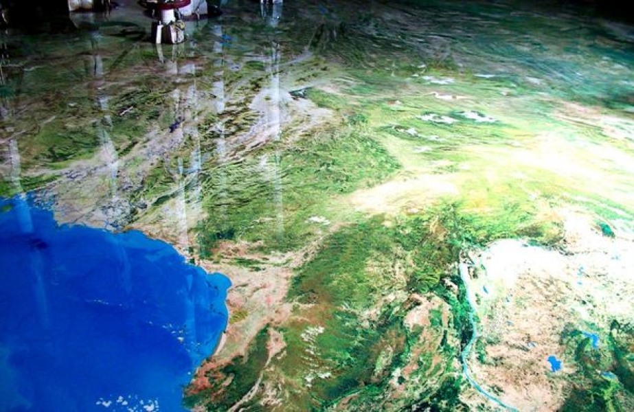 залить пол 3д