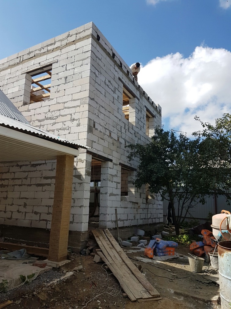 строительство домов из пеноблока Строительство домов из пеноблока