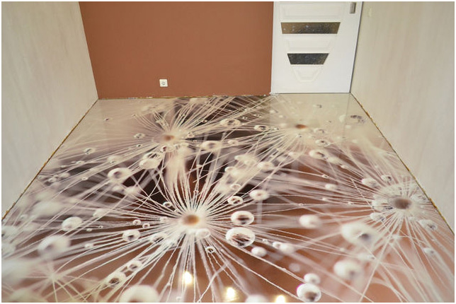 Наливной пол 3д недорого